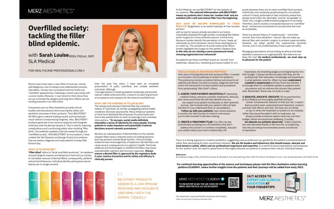 Nurse SARAHLOUISE – Overfilled Faces – Dermal Filler Crisis